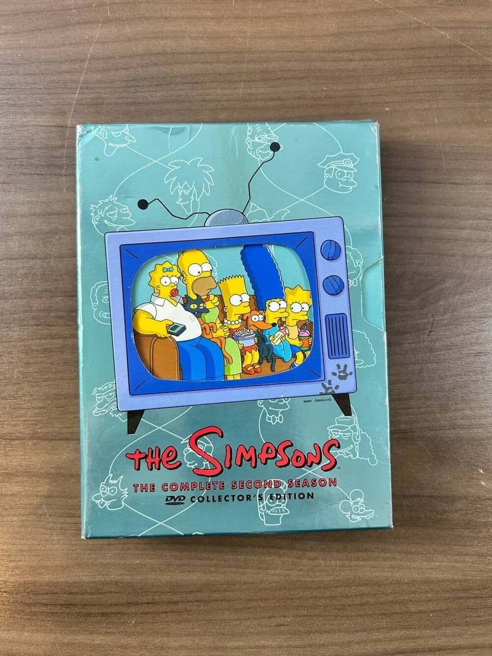 The Simpsons Season 2 DVD Collector’s Edition Box with 4 Discs See Description